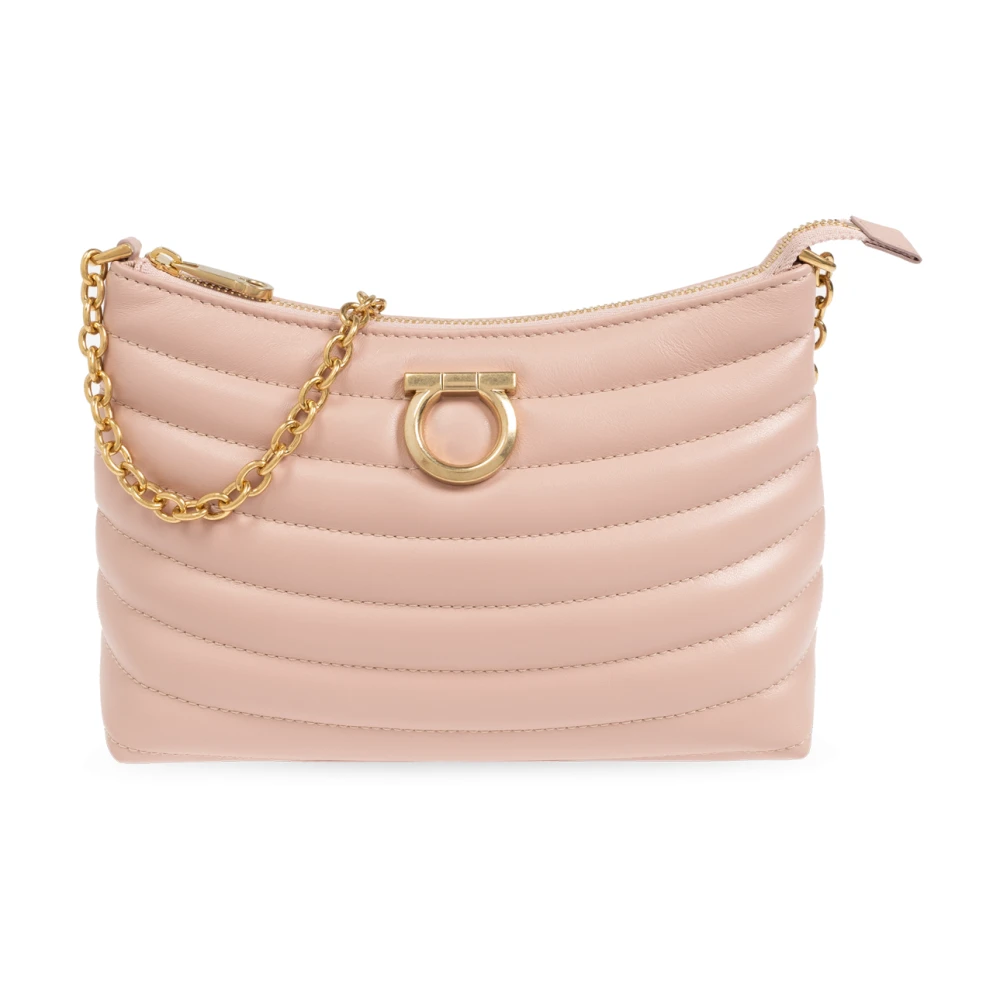Salvatore Ferragamo Schoudertas Pink Dames