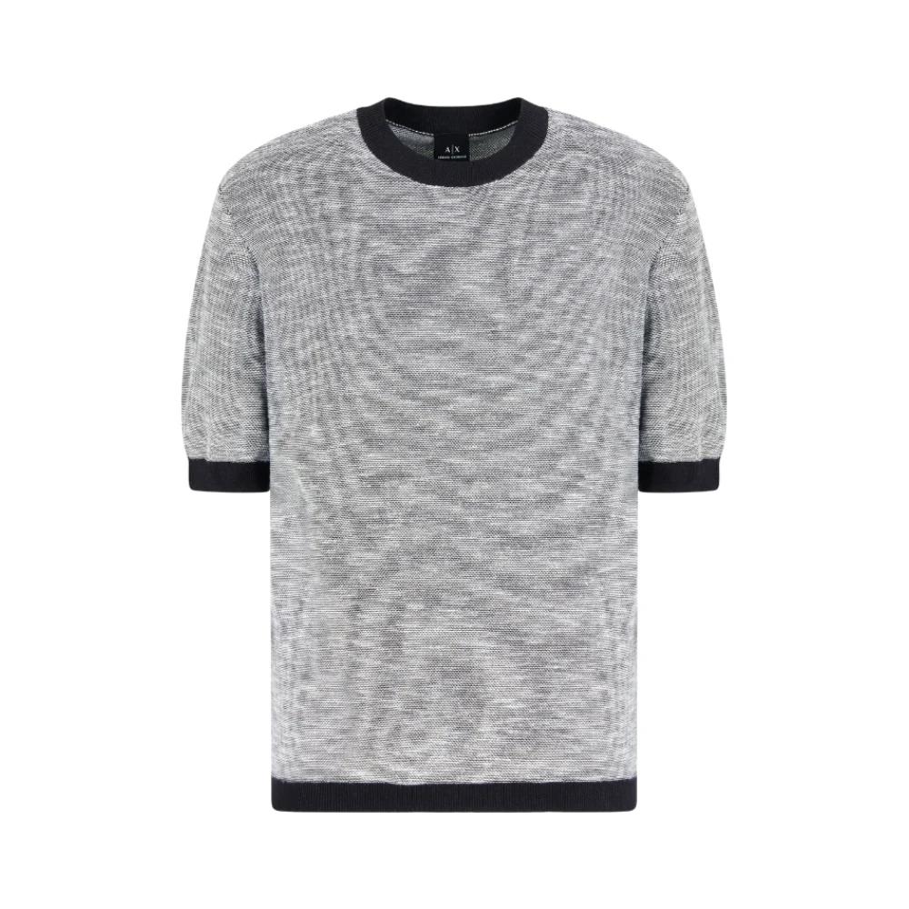 Armani Exchange Hombre Azul Camisetas, Talla: L