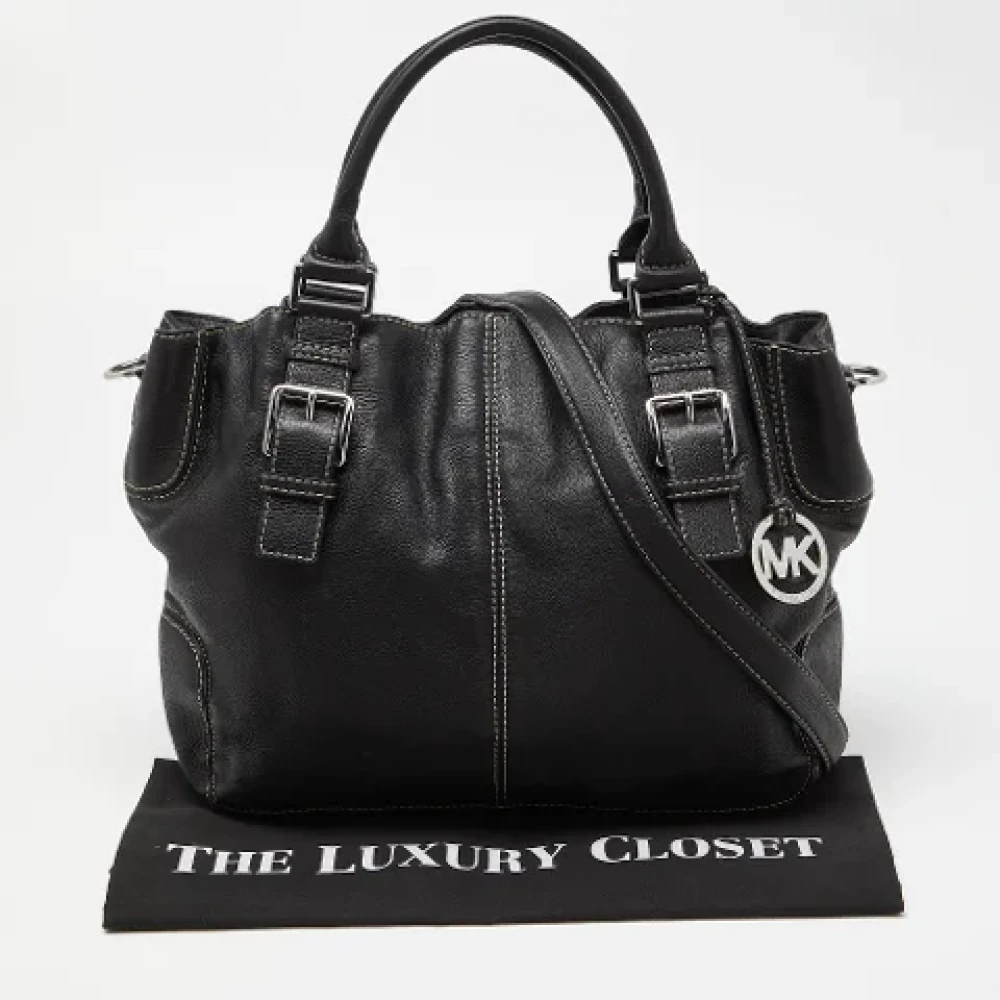 Michael Kors Pre-owned Leather totes Black Dames