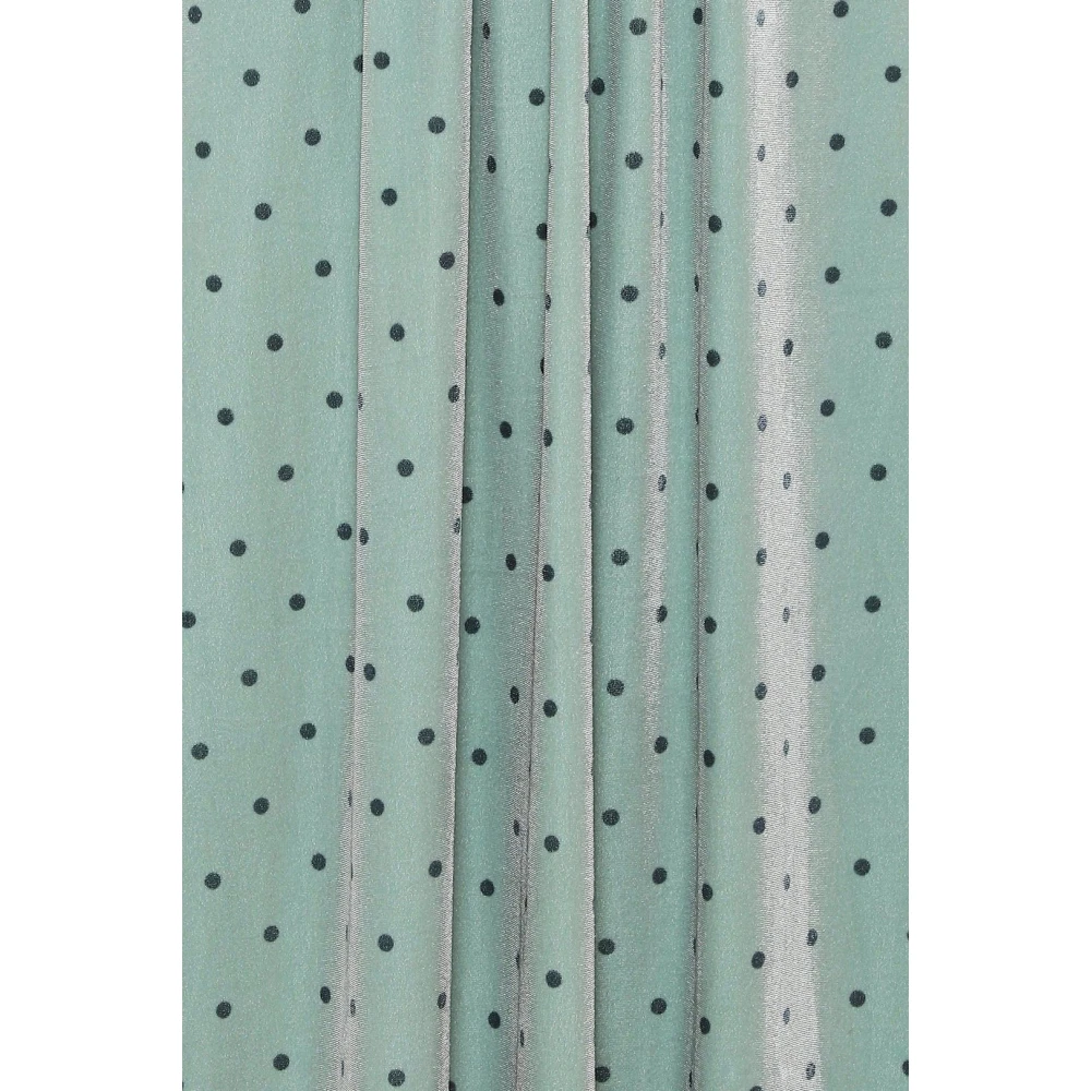 Rotate Birger Christensen Polka Dot Midi Jurk Blue Dames