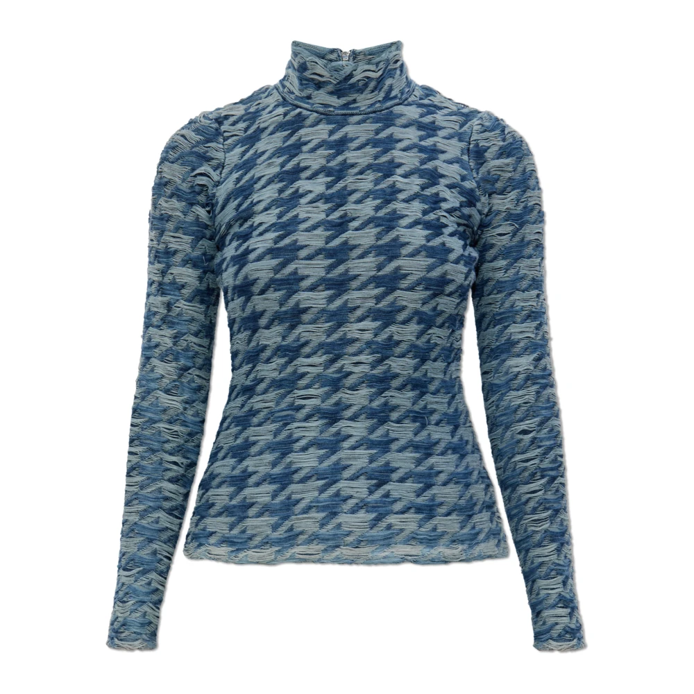 Diesel Women's Blue Long-Sleeved Top M-Hilda - Long Sleeve T-Shirts - S - Tops
