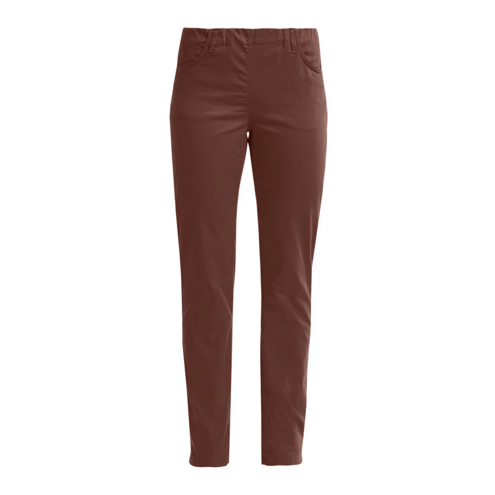 LauRie Regular Broek Root Beer Brown Dames