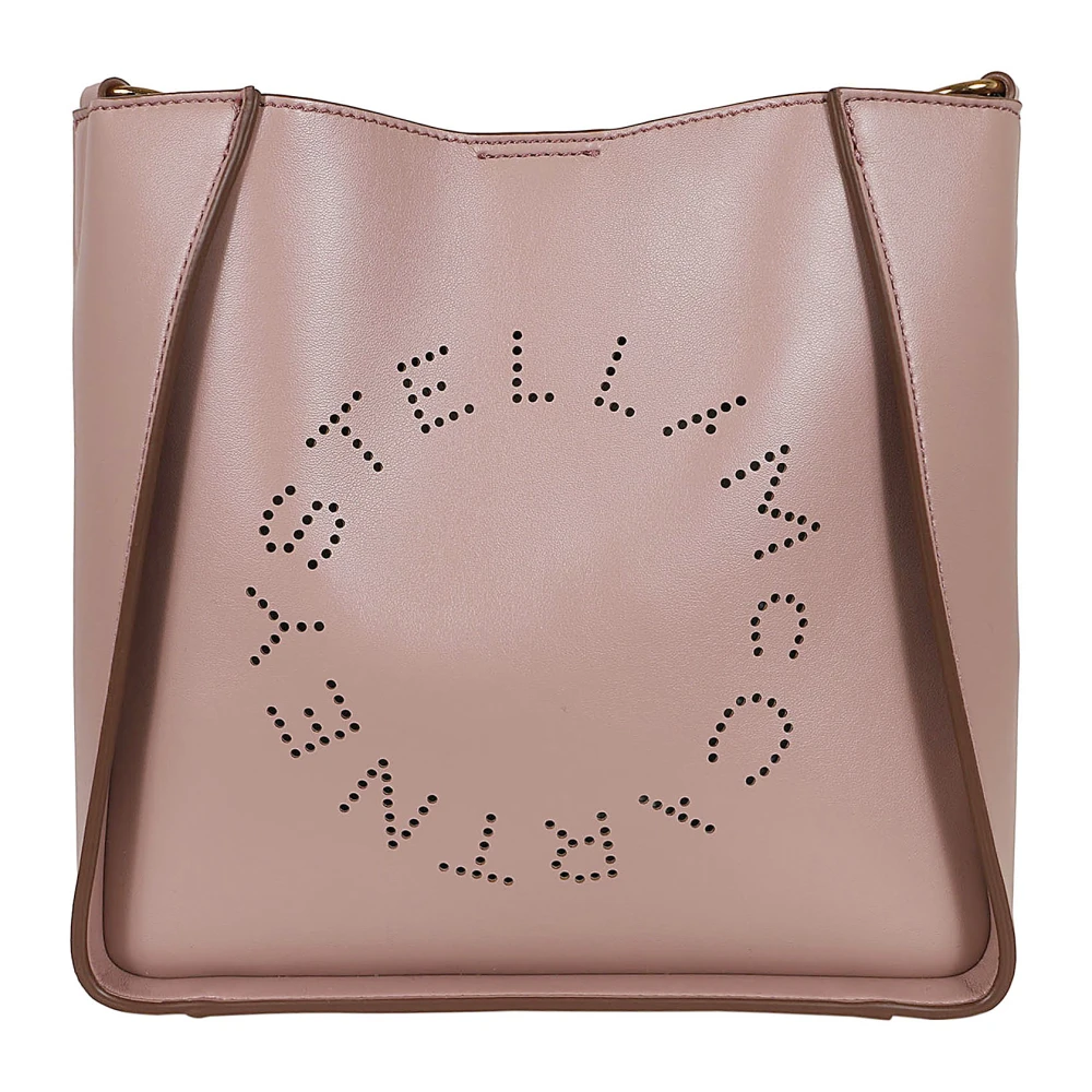 Stella Mccartney Mini Crossbody Tas met Stella Logo Pink Dames