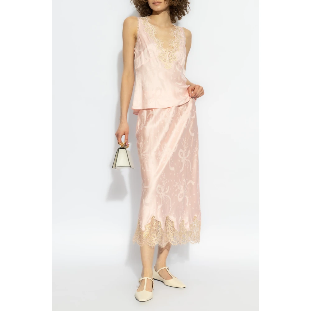 Loveshackfancy Top Adette Pink Dames