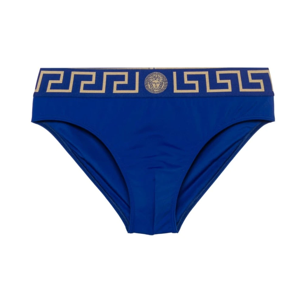 Versace Zee Kleding met Greca Details Blue Heren