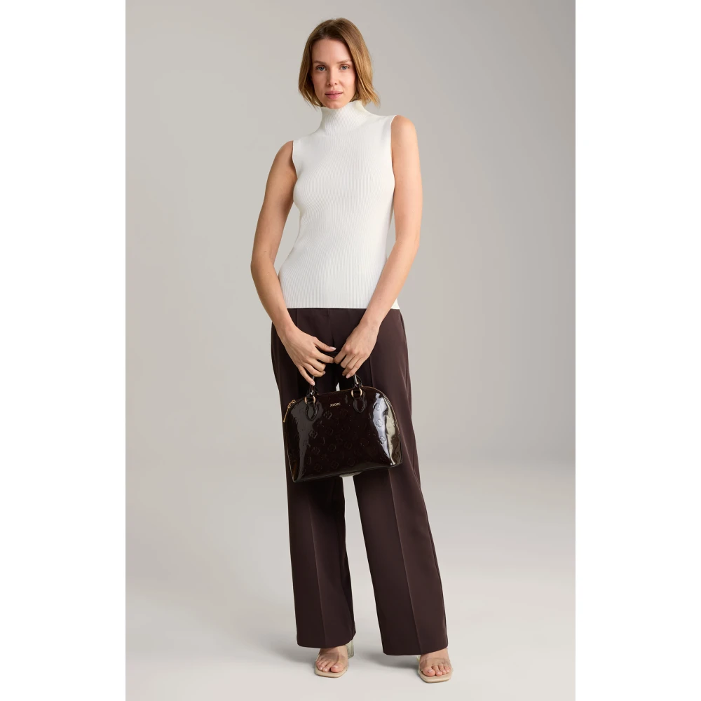 Joop! Hoge witte gebreide top White Dames