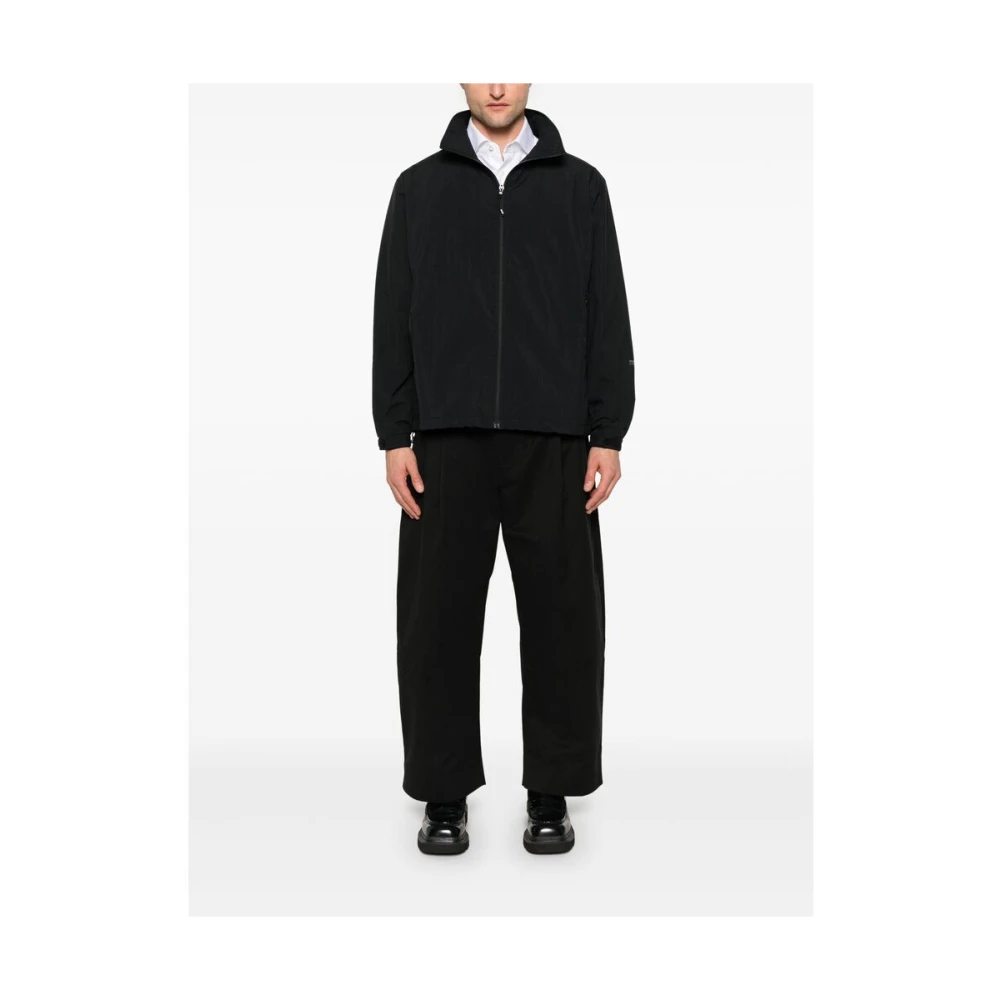 Studio Nicholson Zwart Knoop Rits Riemlussen Zakken Black Heren