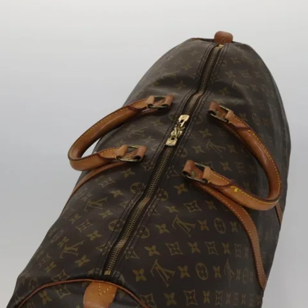 Louis Vuitton Vintage Pre-owned Canvas travel-bags Brown Dames