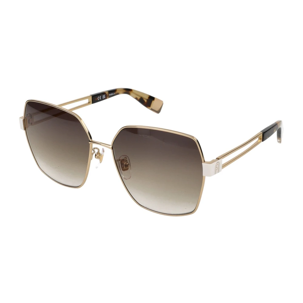 Furla Women's Yellow Sunglasses, 59 Mm, Stylish Sunglasses