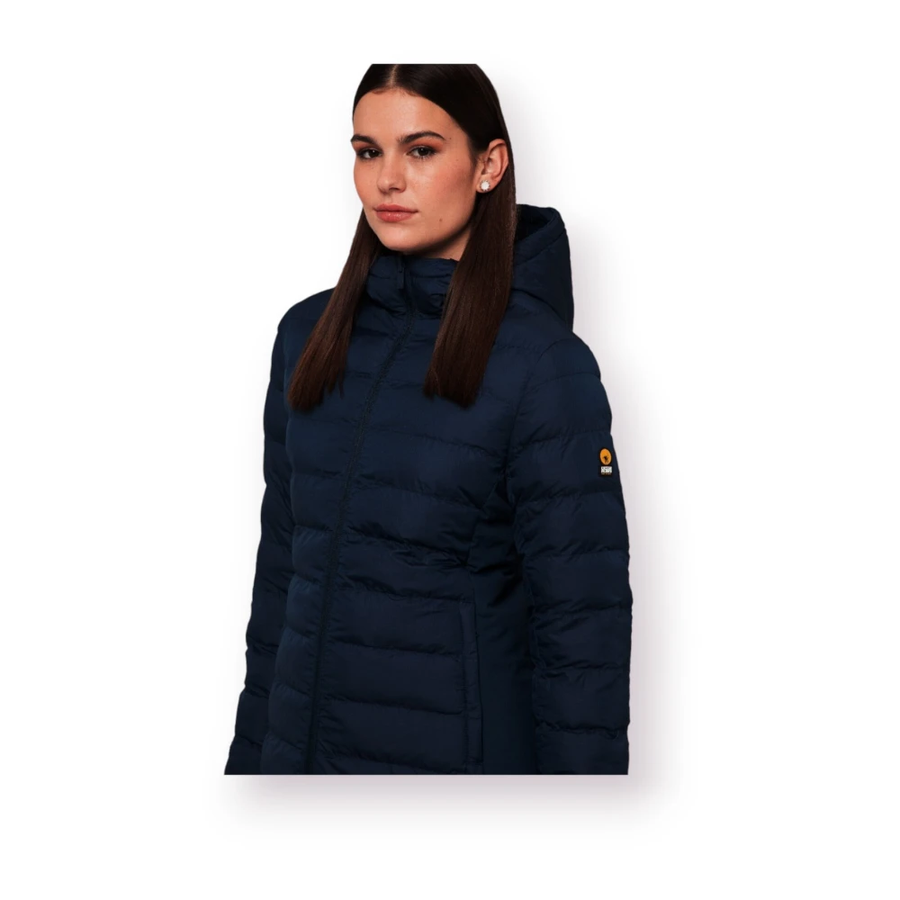 Ciesse Piumini Stijlvolle Puffer en Parka Jas Blue Dames