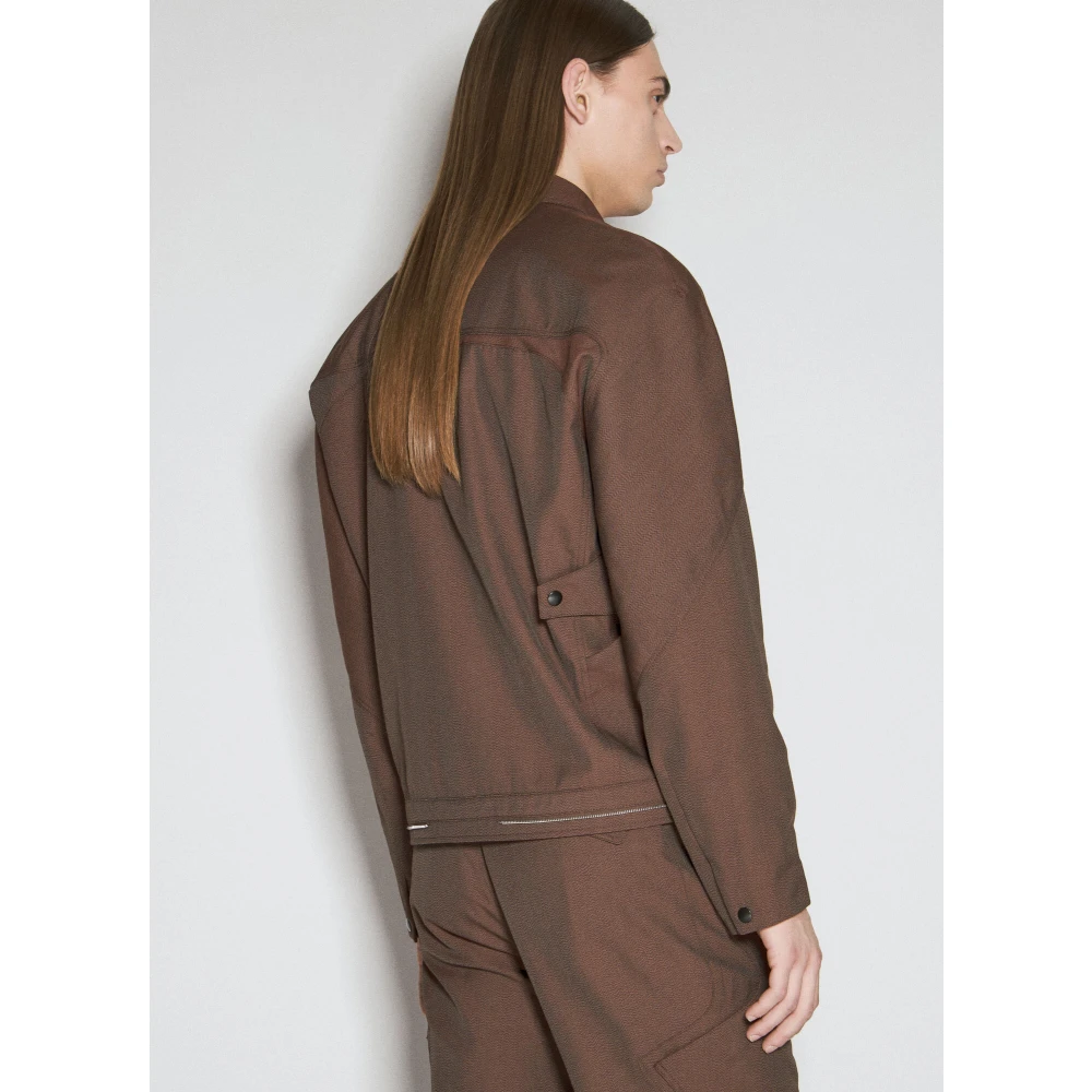 Kiko Kostadinov Jackets Brown Heren