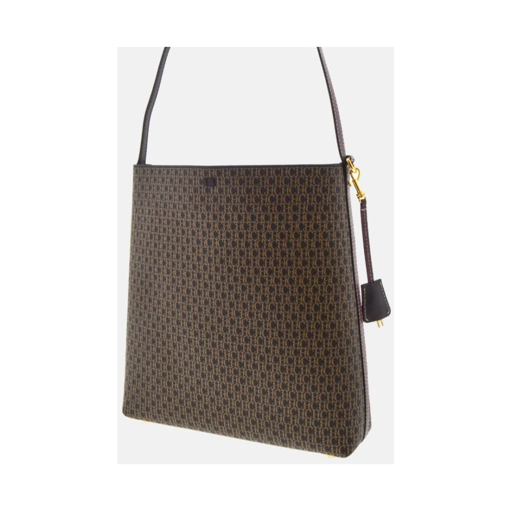 Carolina Herrera Vergrendelde Hobo Matryoshka Tas Brown Dames