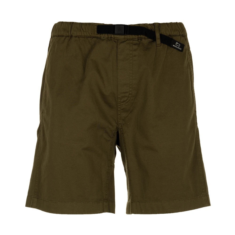 Woolrich Casual Shorts Green Heren