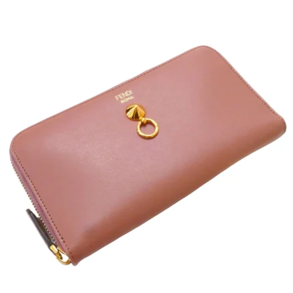 Fendi Vintage Pre-owned Leather wallets Pink Dames