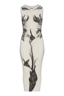 white-floral-midi-dress