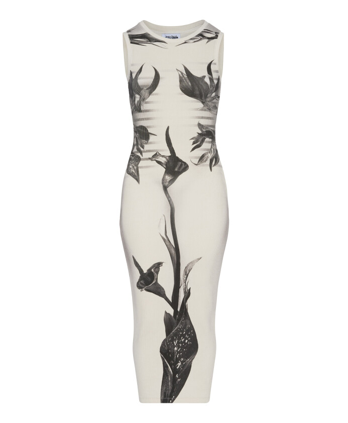 robe-midi-blanche-a-fleurs