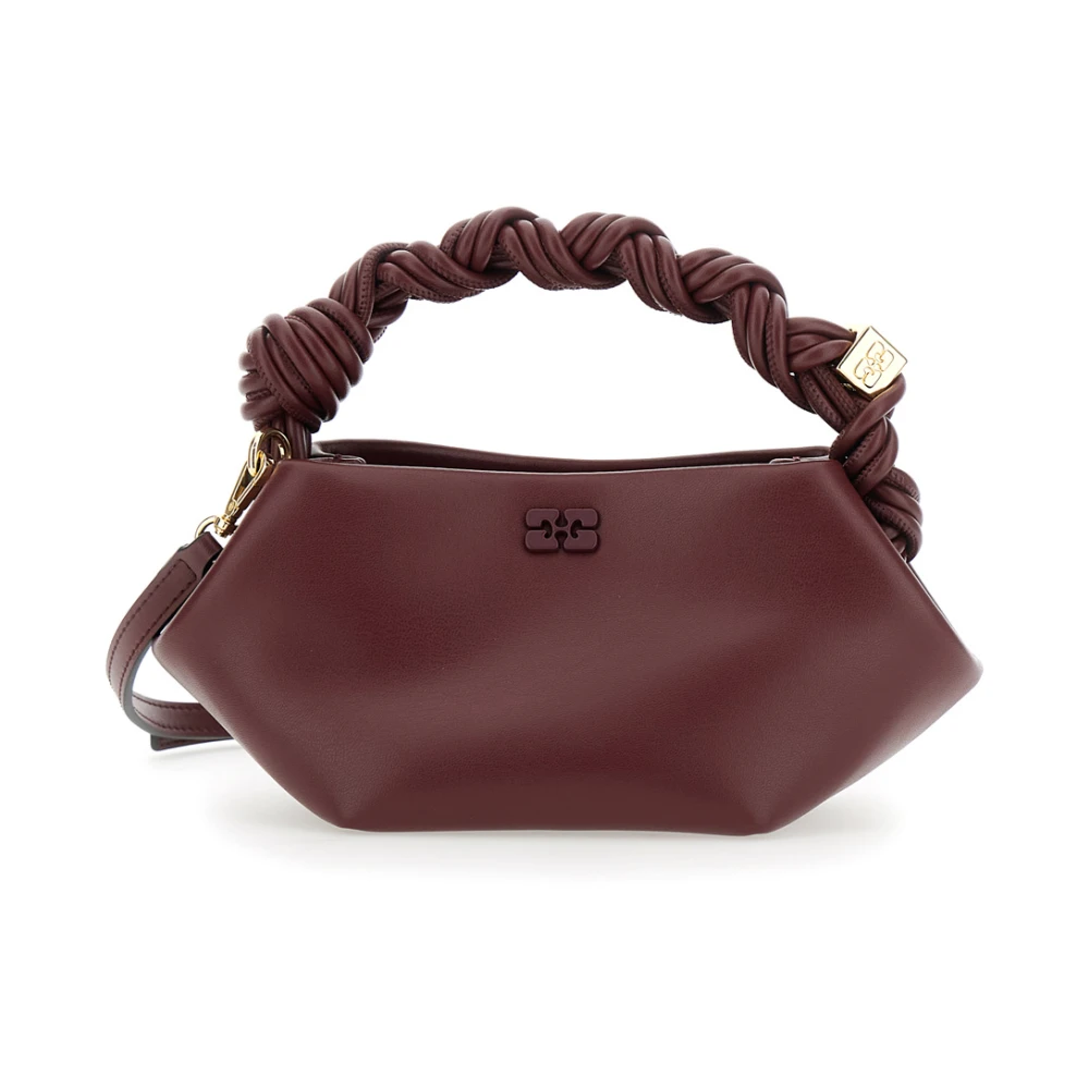 Ganni Women's Red Handbags, One Size, Bou Bag Mini