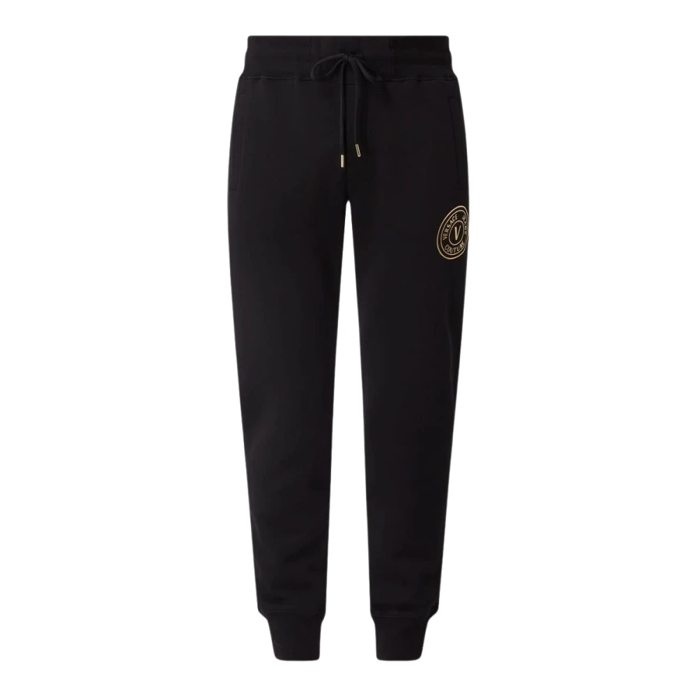 Luksuriøse Gull Vemblem Jogger Sweatpants