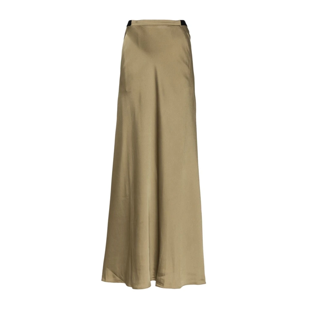 Christopher Esber Maxi Rok met Voorzak Bias Green Dames