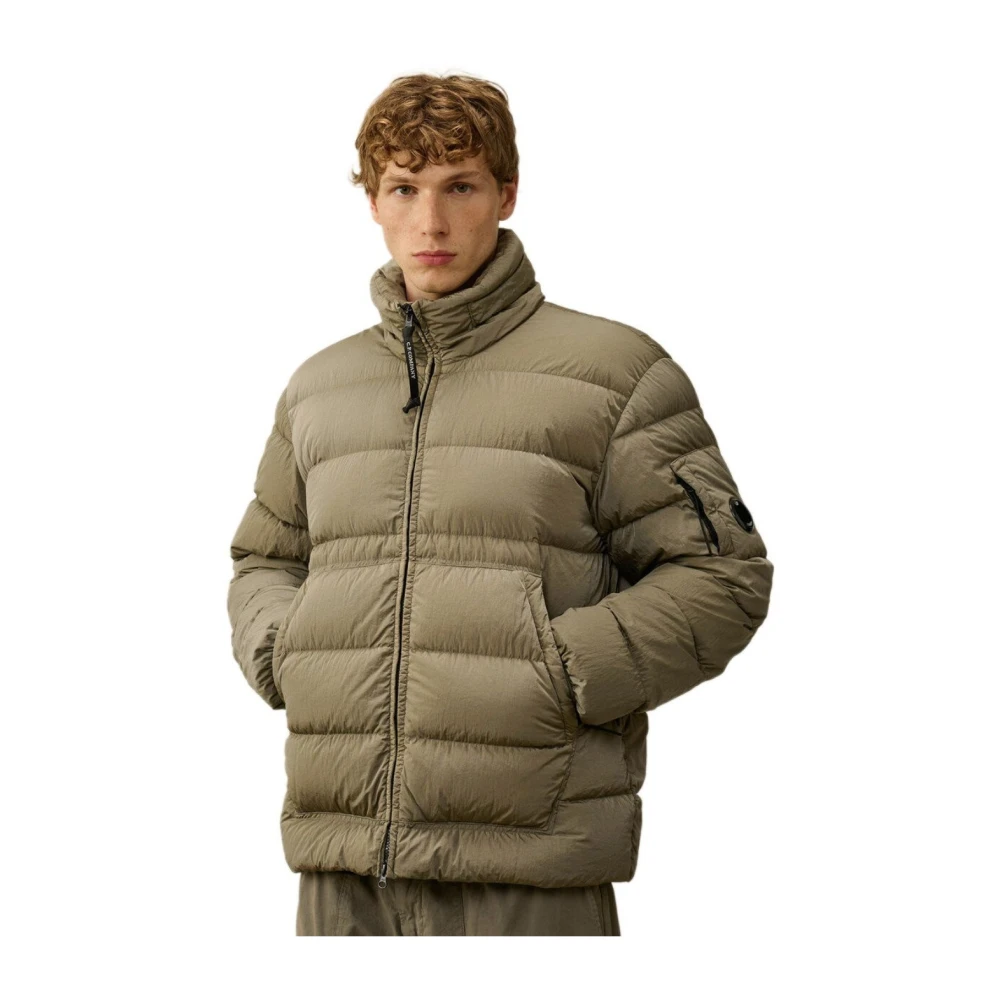 C.P. Company Chrome-R Walnoot donsjack Beige Heren