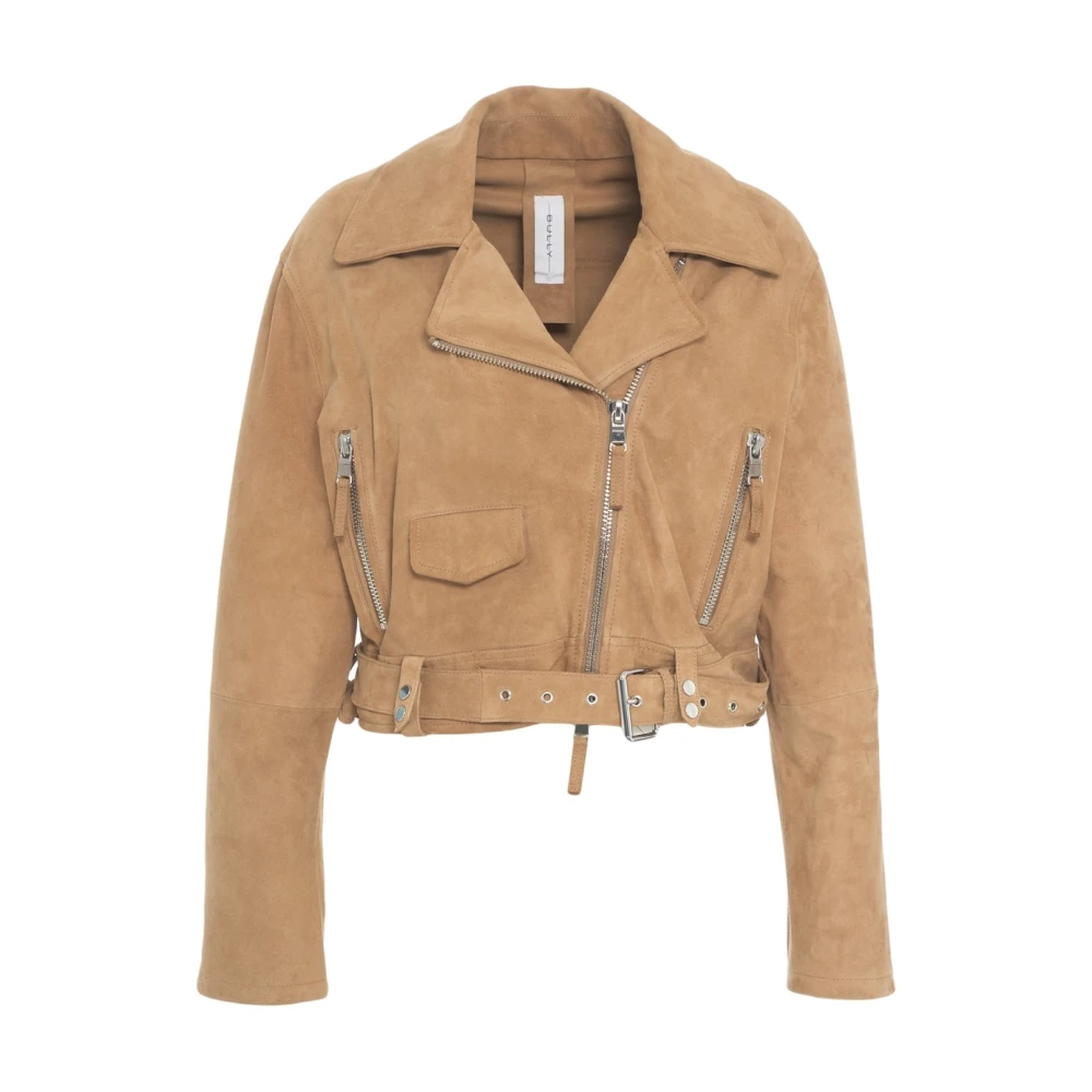 Jackets > Leather Jackets - - Bully - Modalova