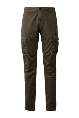 Cargo Cotton Stretch Trousers med Linser