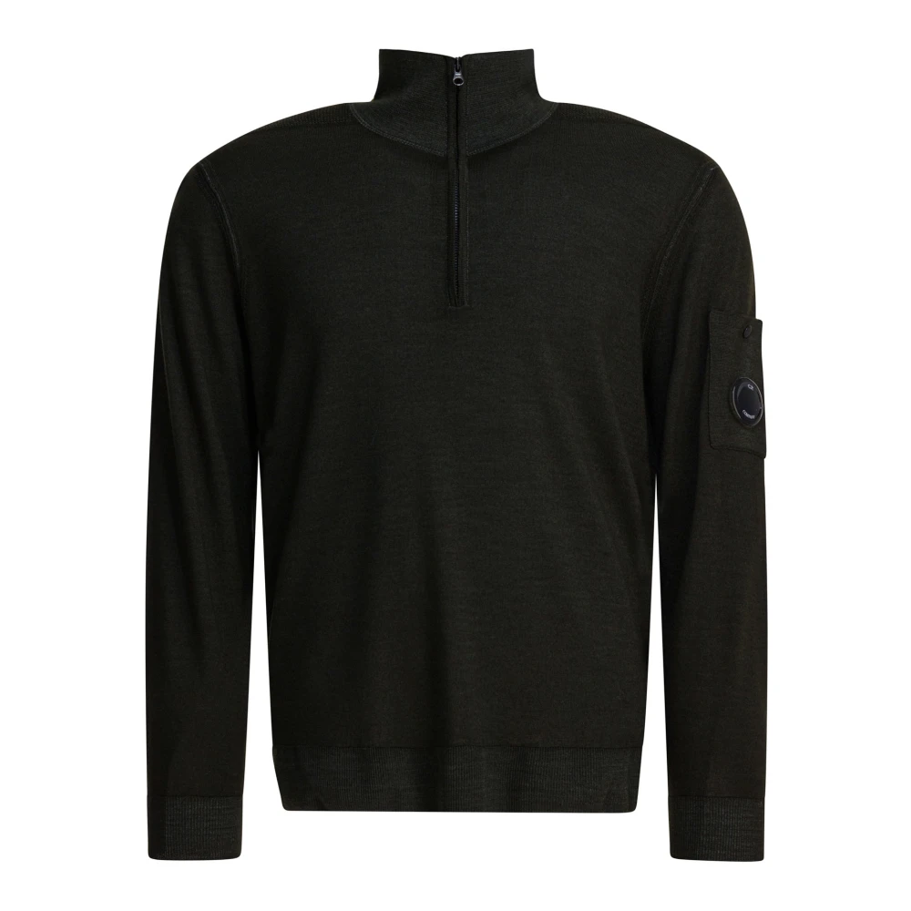 C.p. Company Men's Grey Knitwear Sweater Aw25