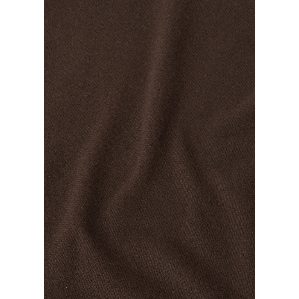 Loro Piana Chocoladebruine Cashmere Coltrui Brown Heren