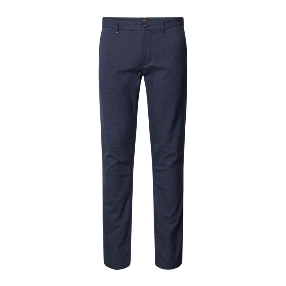 Hugo Boss Slim Chino Broek voor Mannen Blue Heren