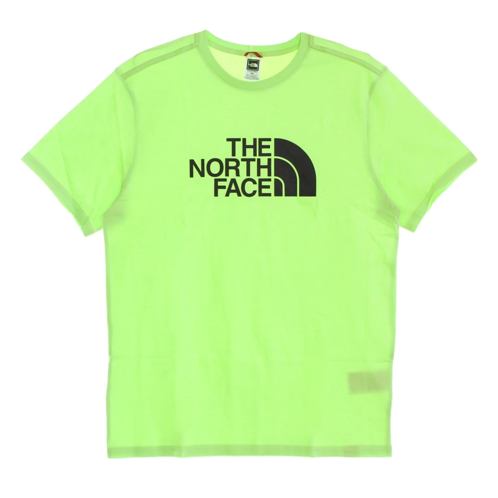 The North Face Scherpe Groene Heren Tee Stijlvol T-shirt Green Heren