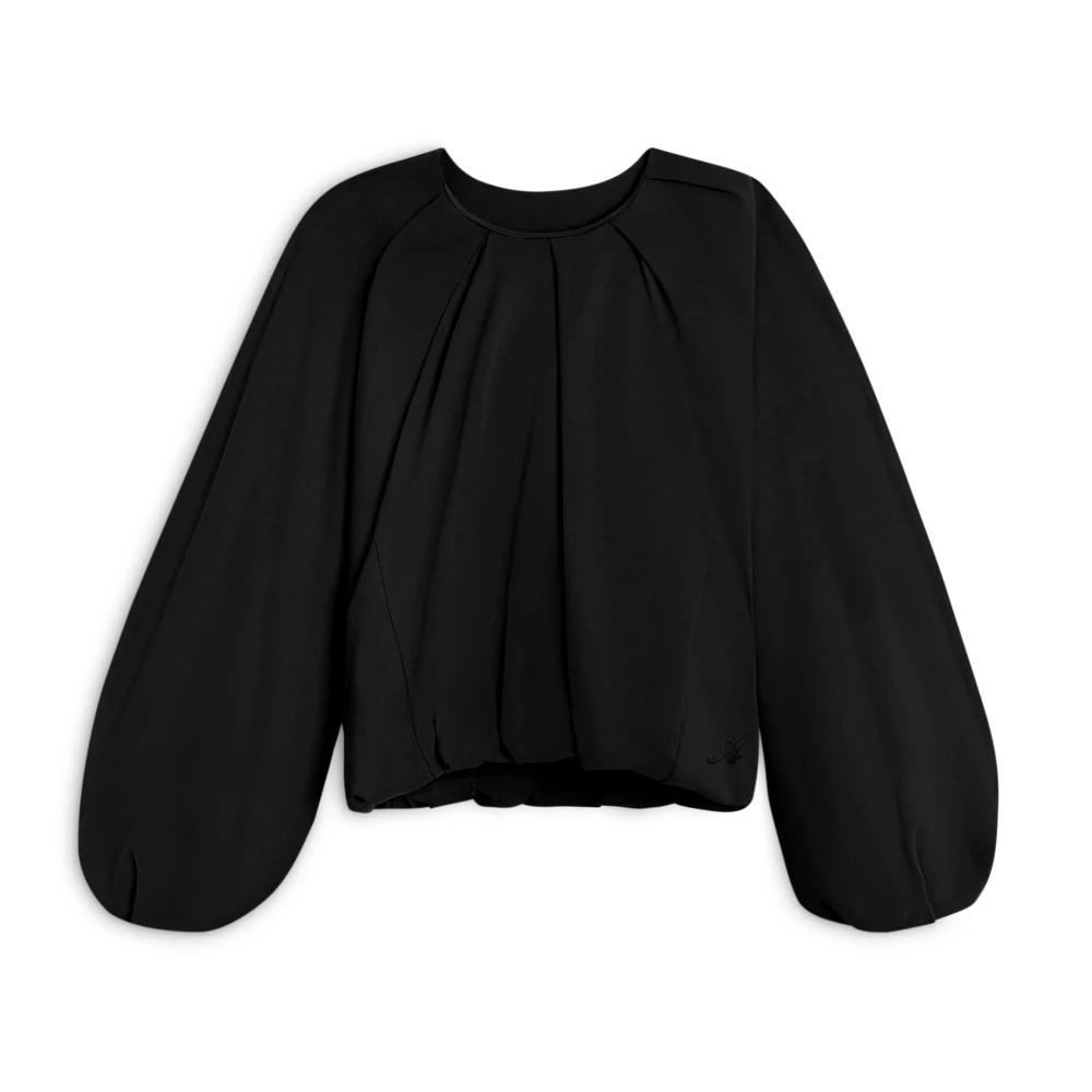 Axel Arigato Sade Geplooide Pullover Black Dames