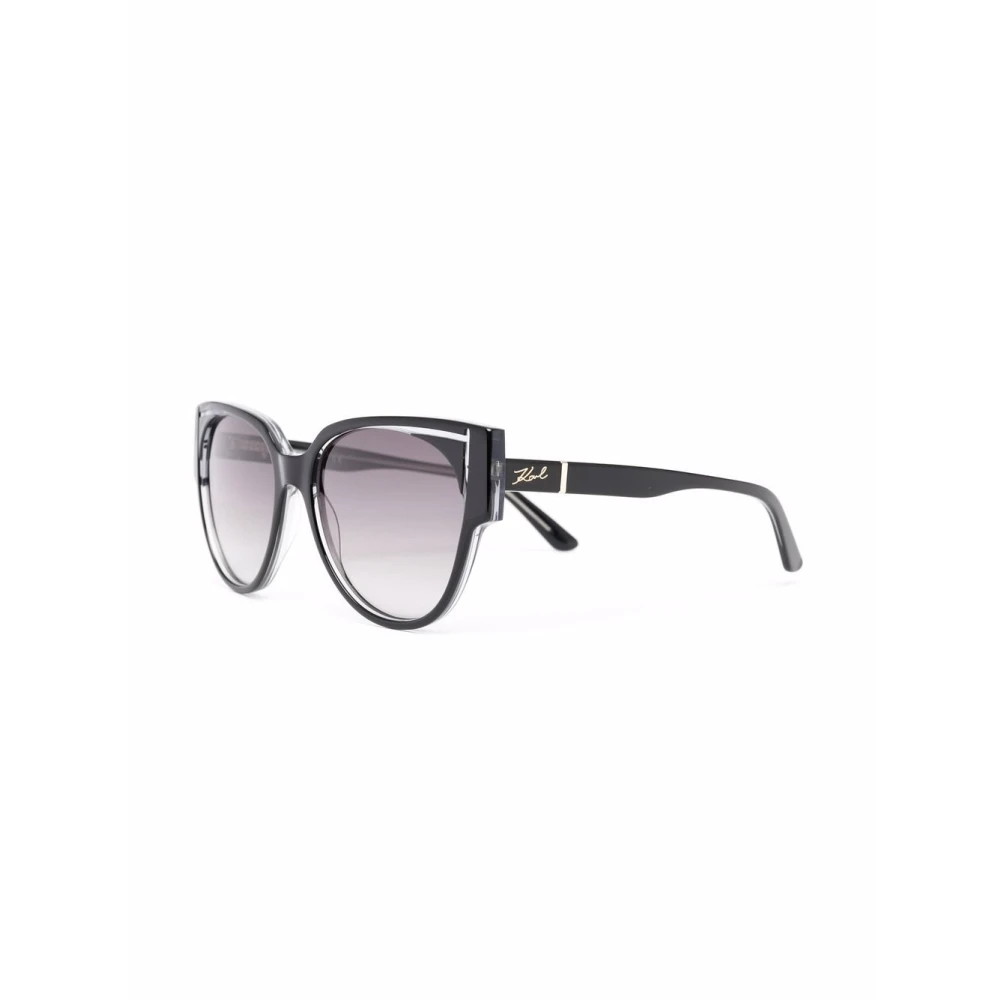 Karl Lagerfeld Kl6068S 005 Sunglasses Svart Dam