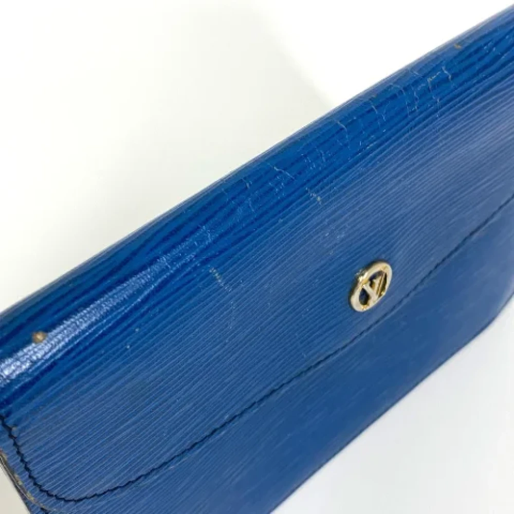 Louis Vuitton Vintage Pre-owned Leather louis-vuitton-bags Blue Dames