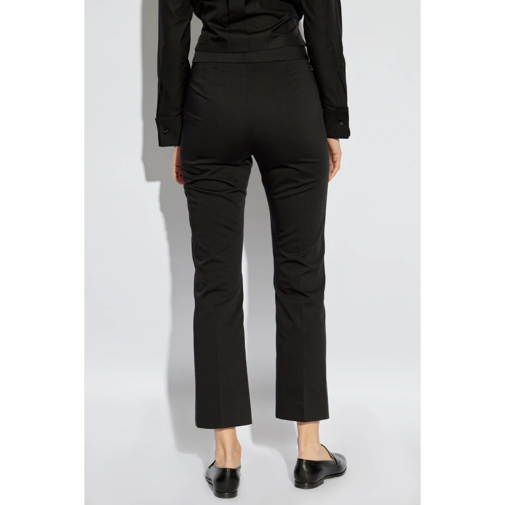Max Mara Broek Okra Black Dames