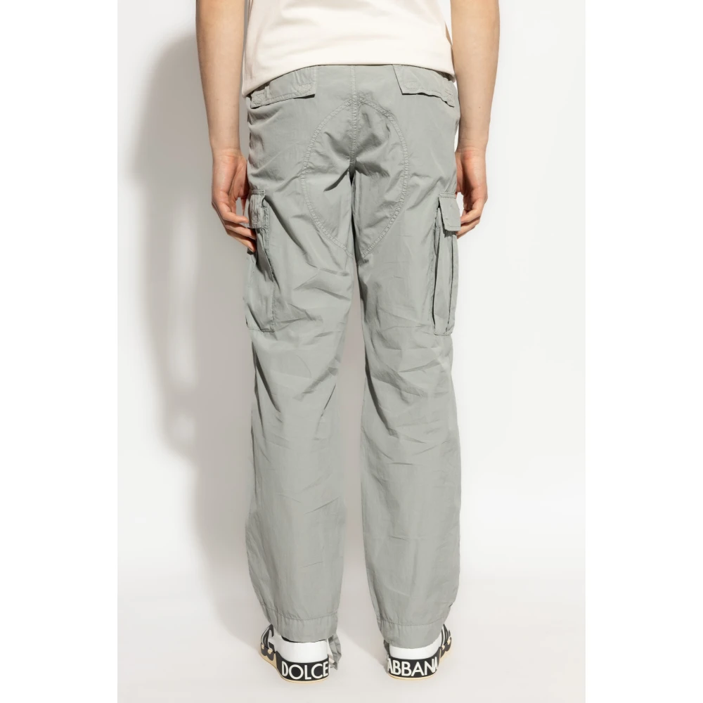 Dolce & Gabbana Cargo broek Gray Heren