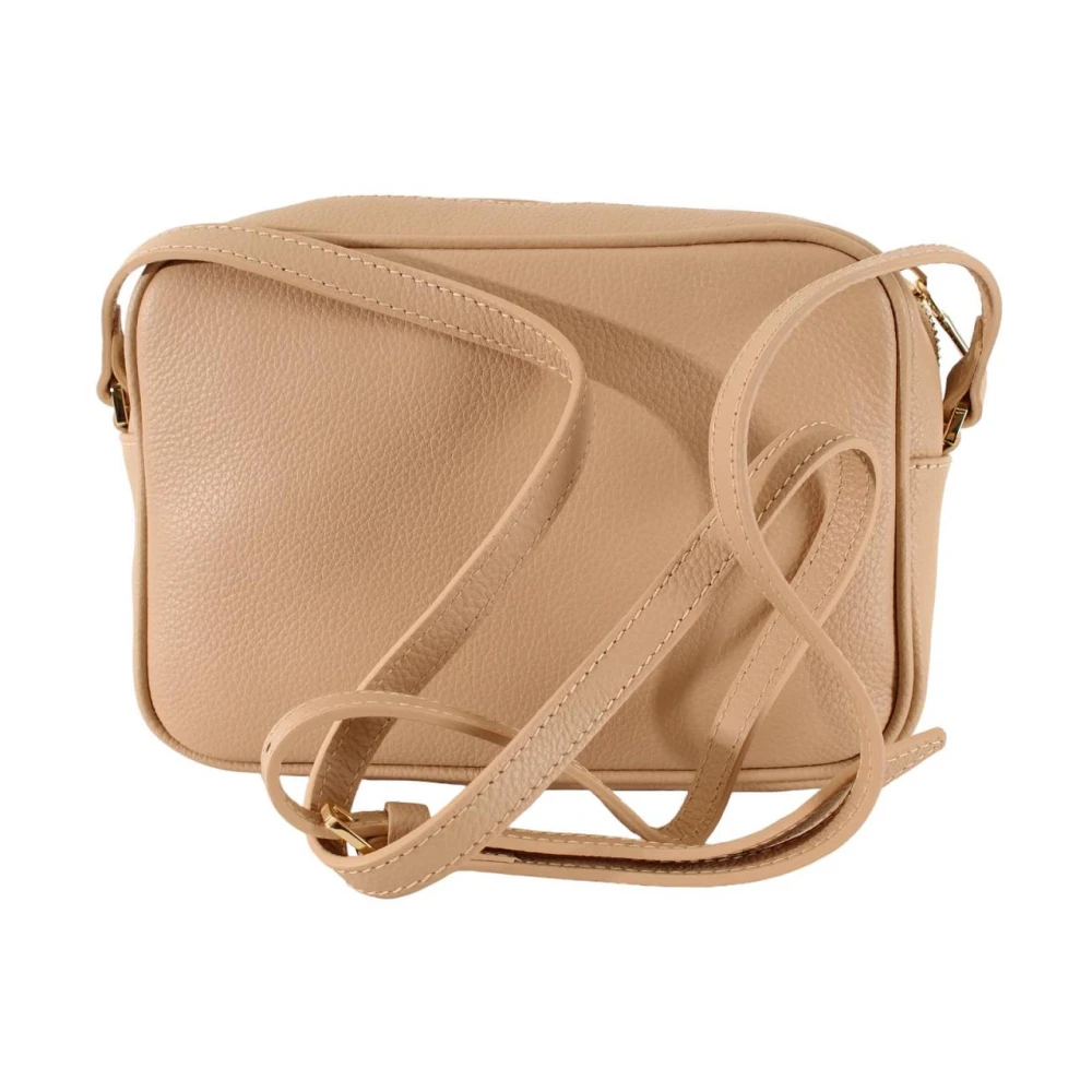 PATRIZIA PEPE Stijlvolle Crossbody Handtas Beige Dames