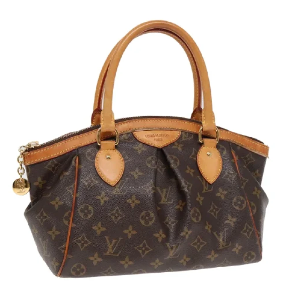 Louis Vuitton Vintage Pre-owned Canvas handbags Brown Dames