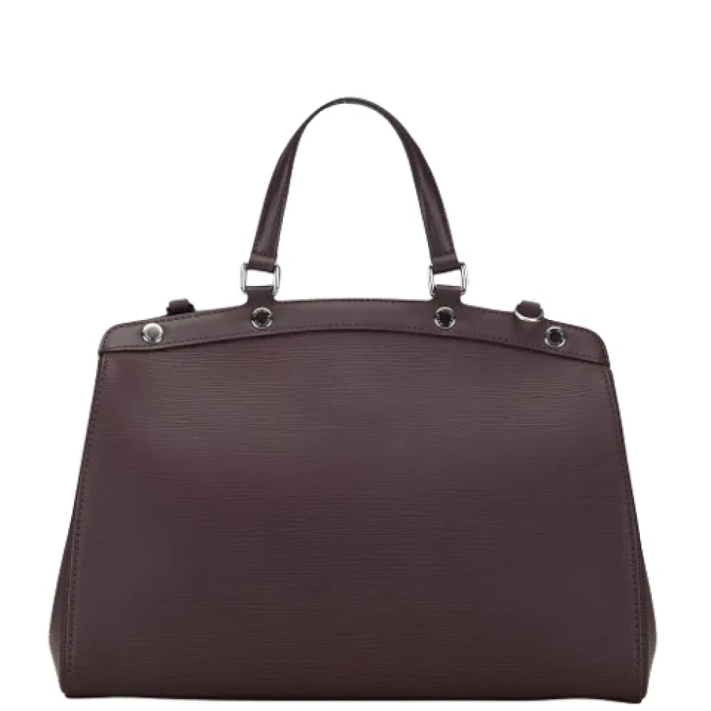 Louis Vuitton Vintage Pre-owned Leather louis-vuitton-bags Purple Dames