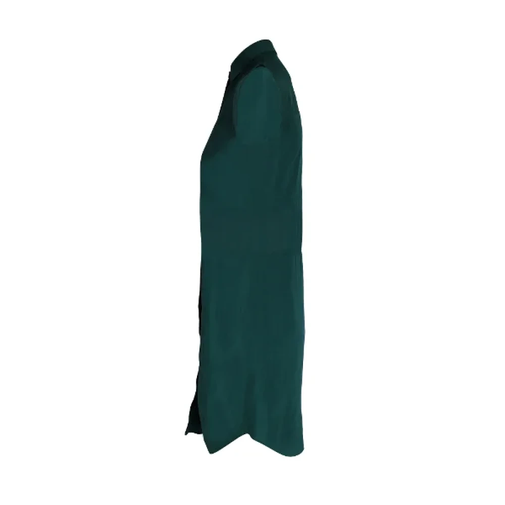 Alexander Wang Pre-owned Silk dresses Green Dames