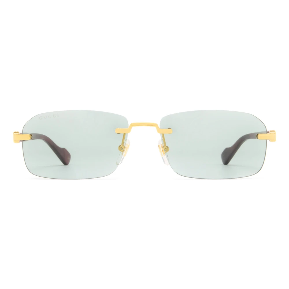 Gucci Unisex Yellow Square Sunglasses - Sunglasses - 56 Mm - Accessories