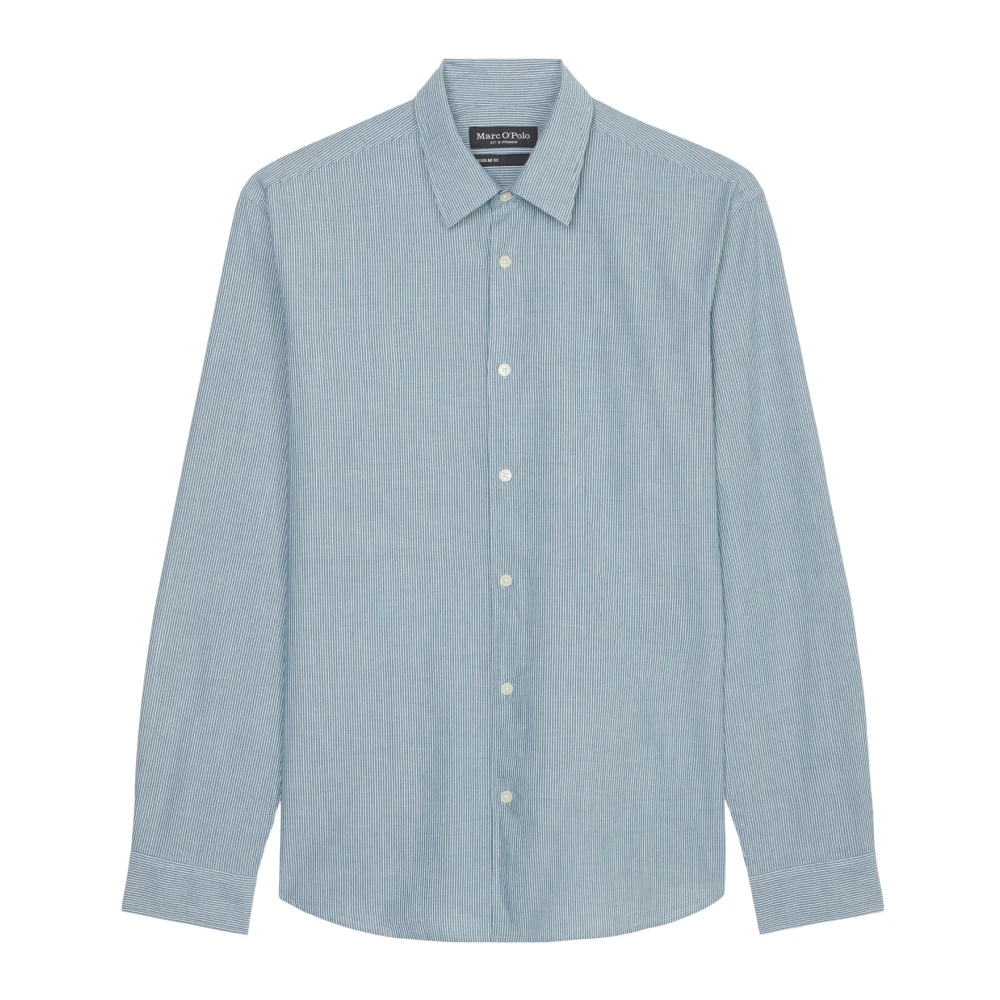 Marc O'Polo Gewone shirt Green Heren