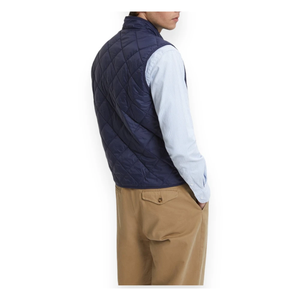 Baracuta Gewatteerd Vest Blue Heren
