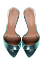 sandales-en-cuir-metallique-vert