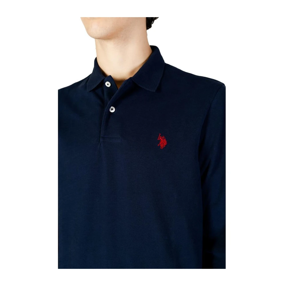 U.s. Polo Assn. Katoenen Crew Neck T-Shirt Blue Heren