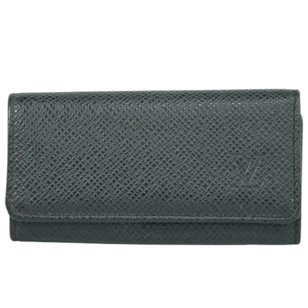 Louis Vuitton Vintage Pre-owned Leather key-holders Black Unisex