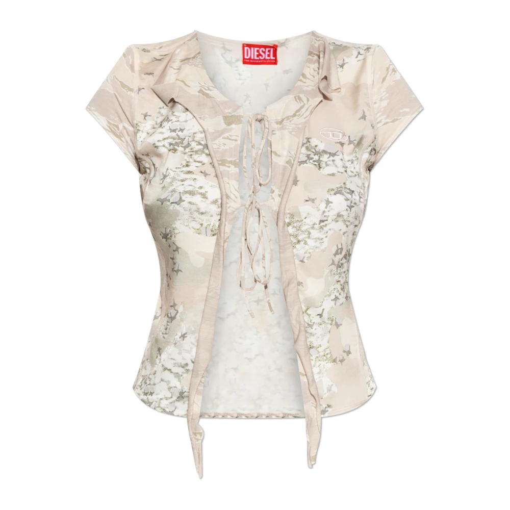 Diesel Donna Beige Camicette 2XS, New,