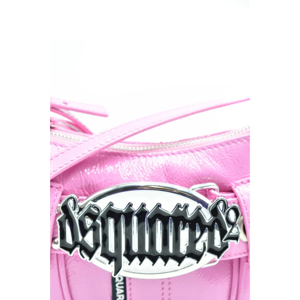 Dsquared2 Multicolor Clutches voor Vrouwen Ss24 Pink Dames