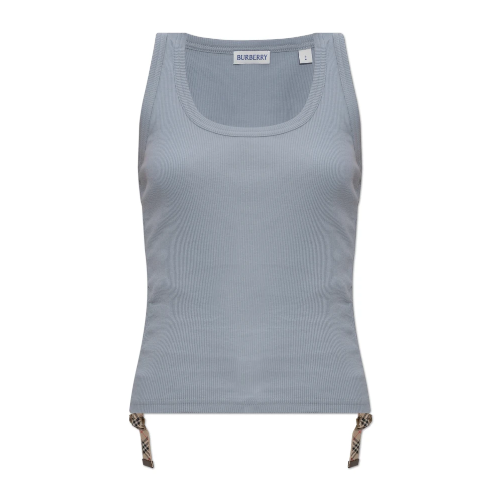 Burberry Gerimpelde top Blue Dames