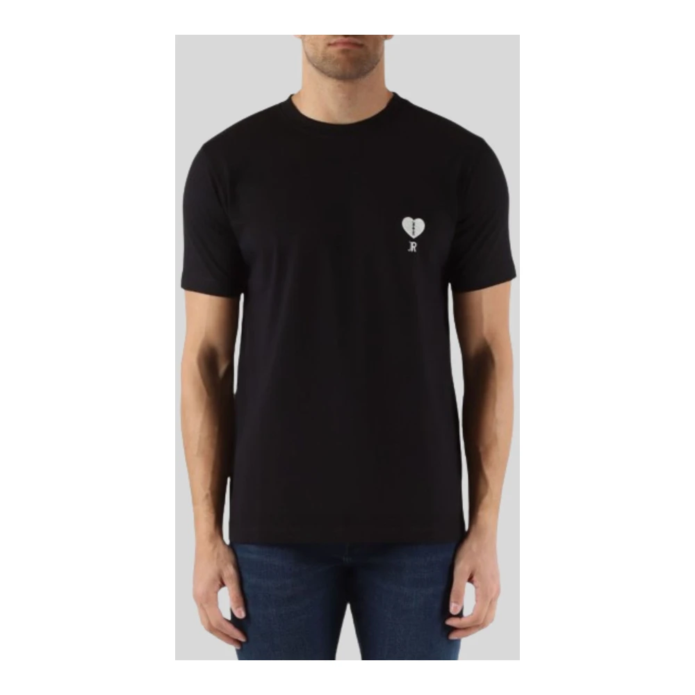 John Richmond Heren Kodaki T-Shirt Black Heren