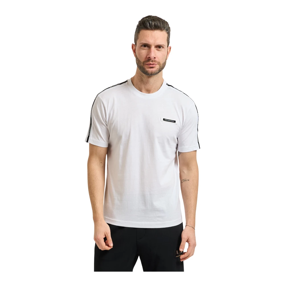Emporio Armani Hombre Blanco Camisetas, Talla: L